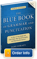 The Blue Book of Grammar and Punctuation